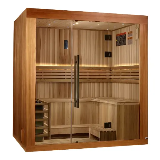 [GDI-7389-02] Copenhagen Edition Traditional Steam Sauna (Indoor or Covered Patio) 